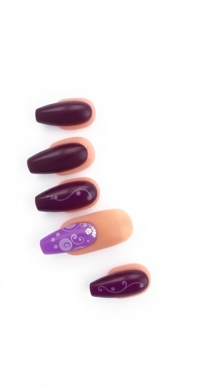 8. Deep and Daring Purples