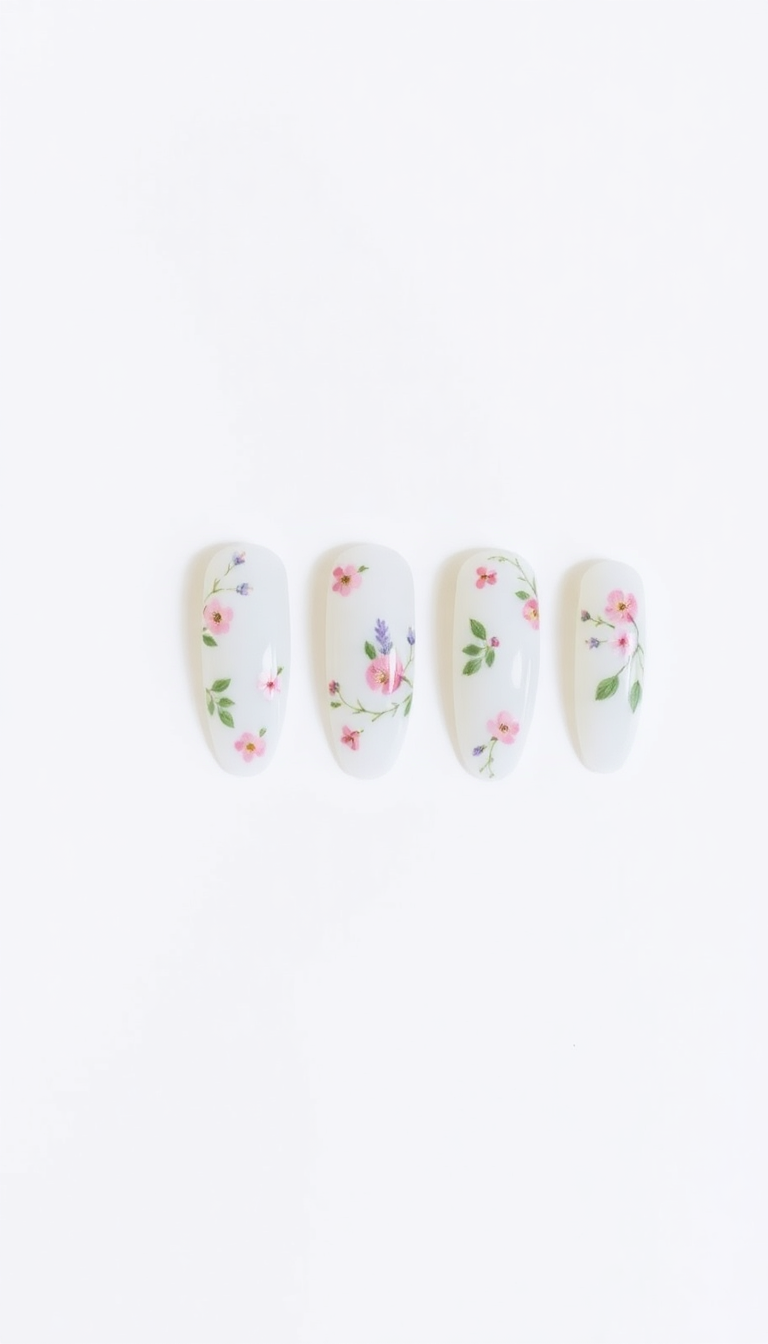 8. Delicate Floral Prints