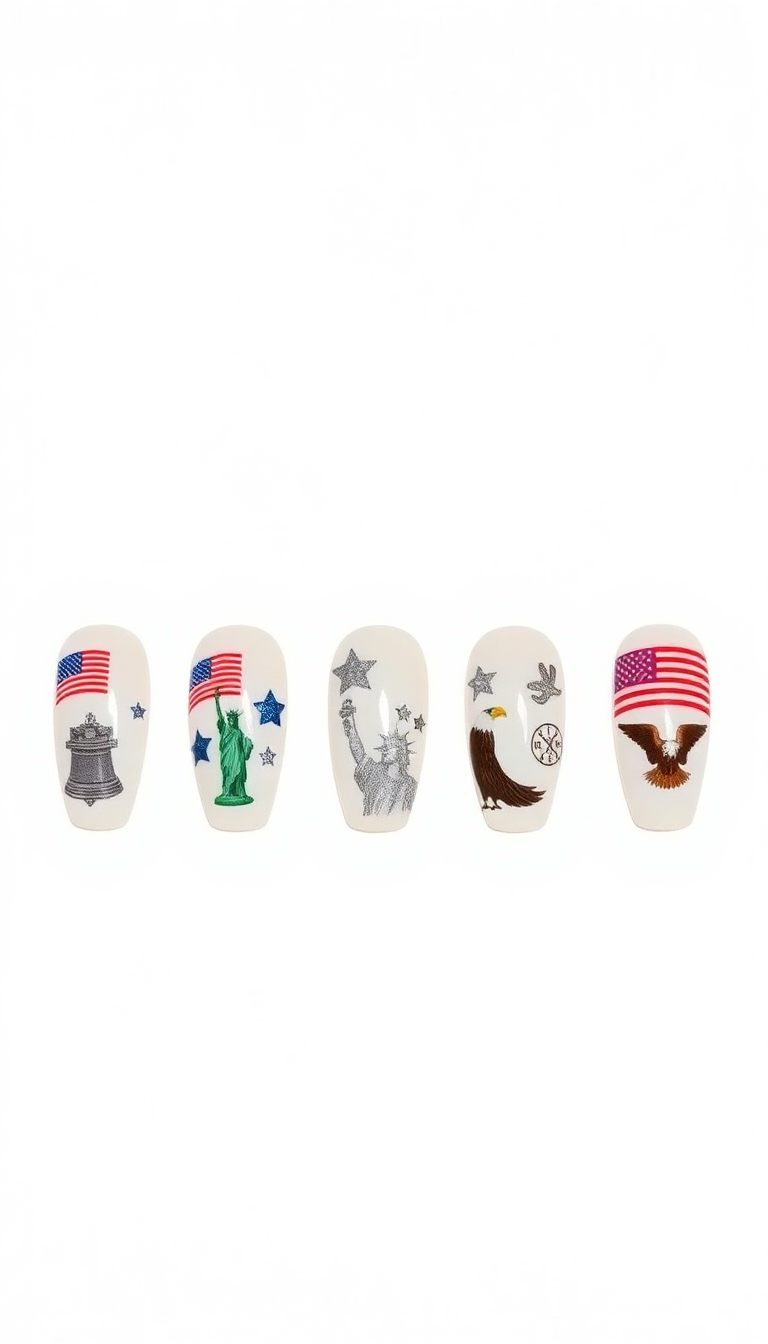 8. Liberty Bells and Freedom Symbols