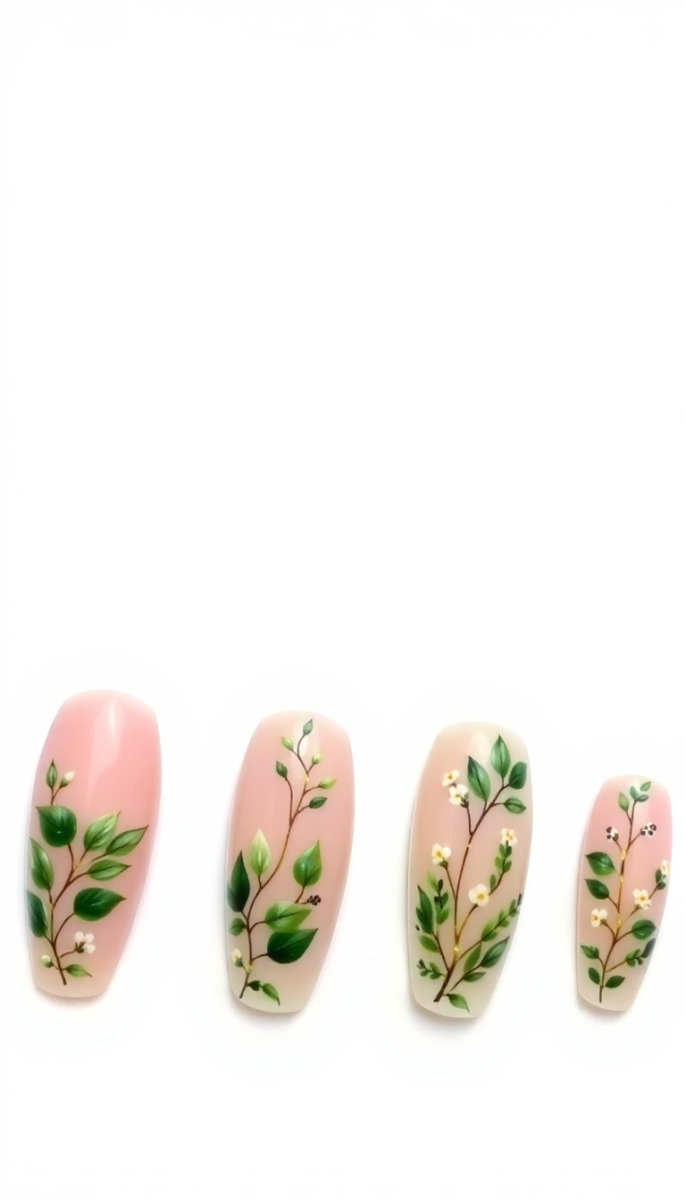 8. Natural Greenery Motifs