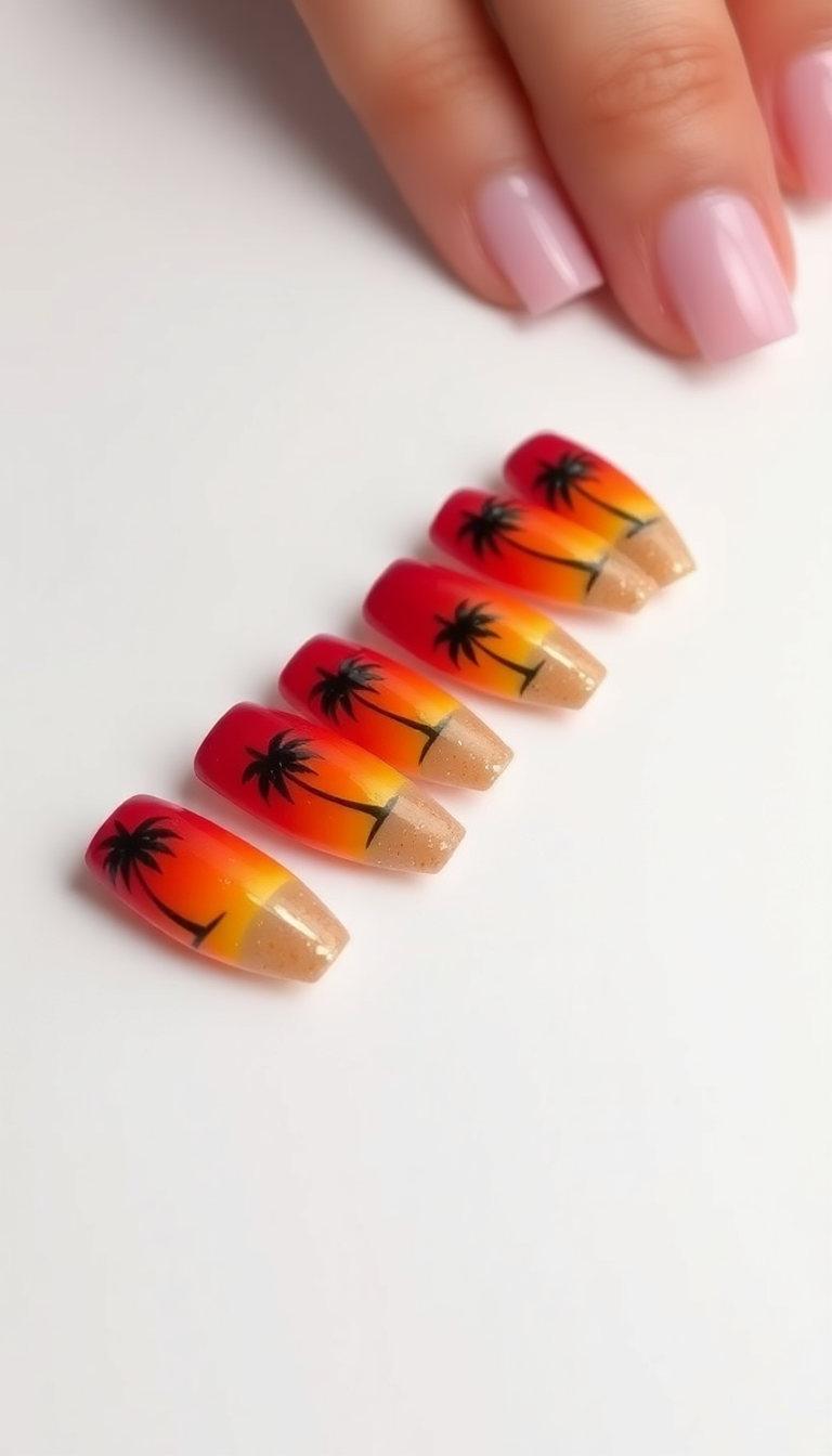 8. Palm Tree Paradise