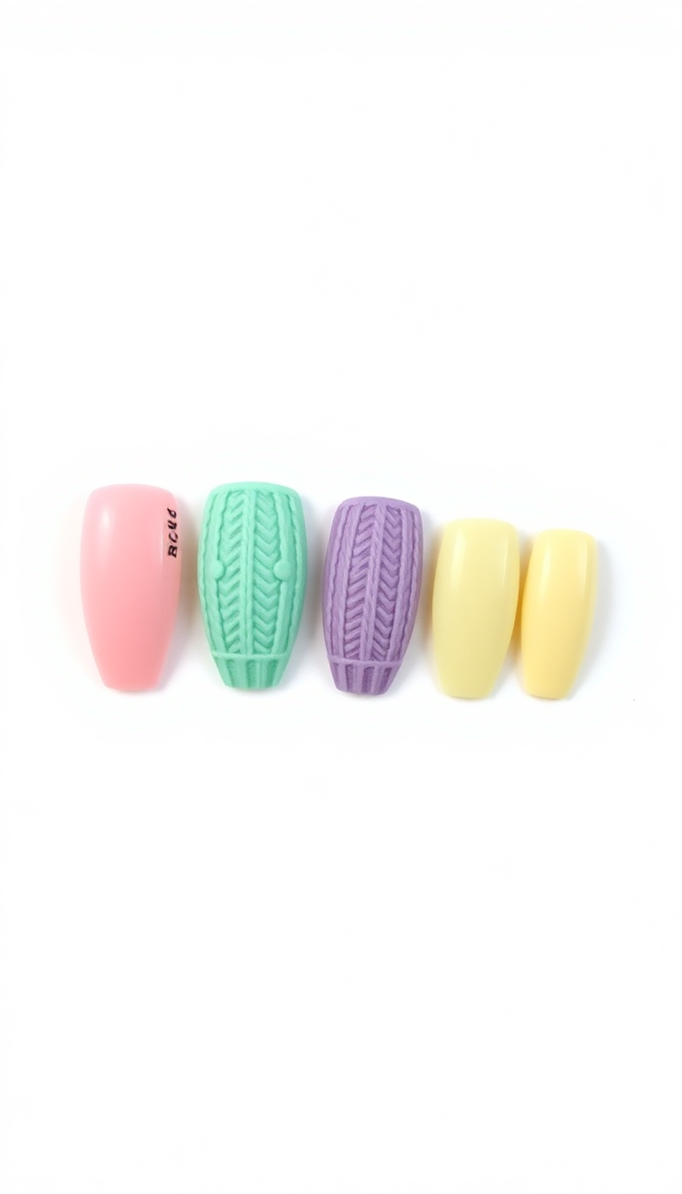 8. Pastel Knit Hues