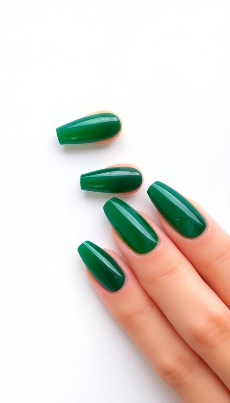 8. Rich Emerald Undertones