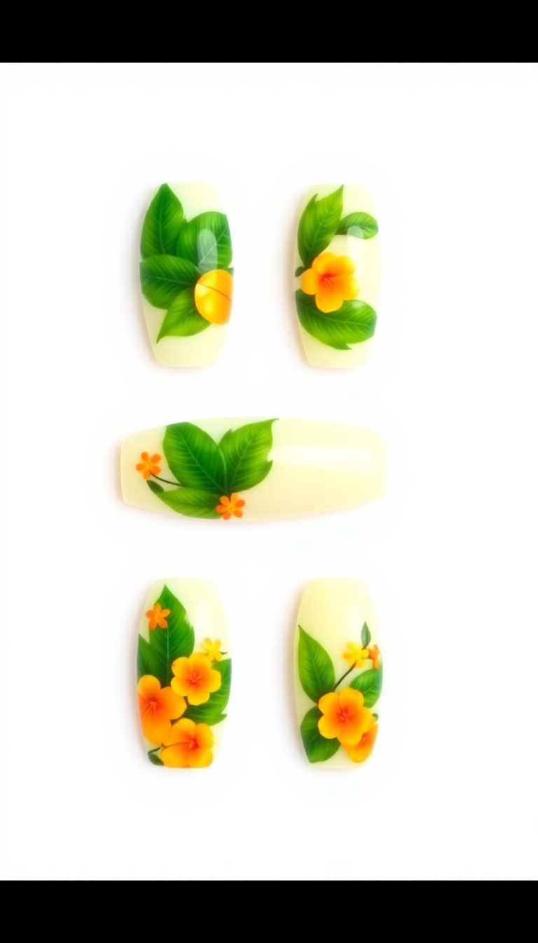 8. Tropical Mango Motifs