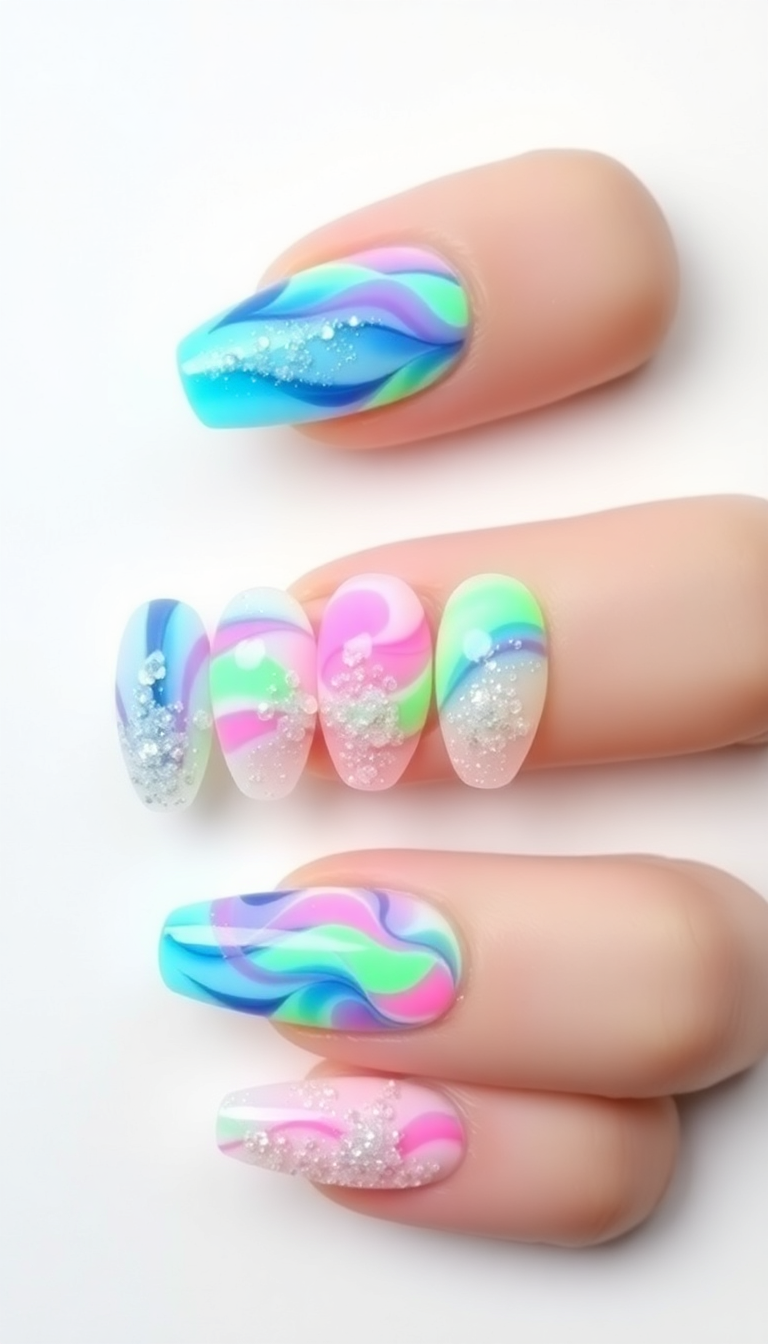 8. Vibrant Colors Meet Winter Magic