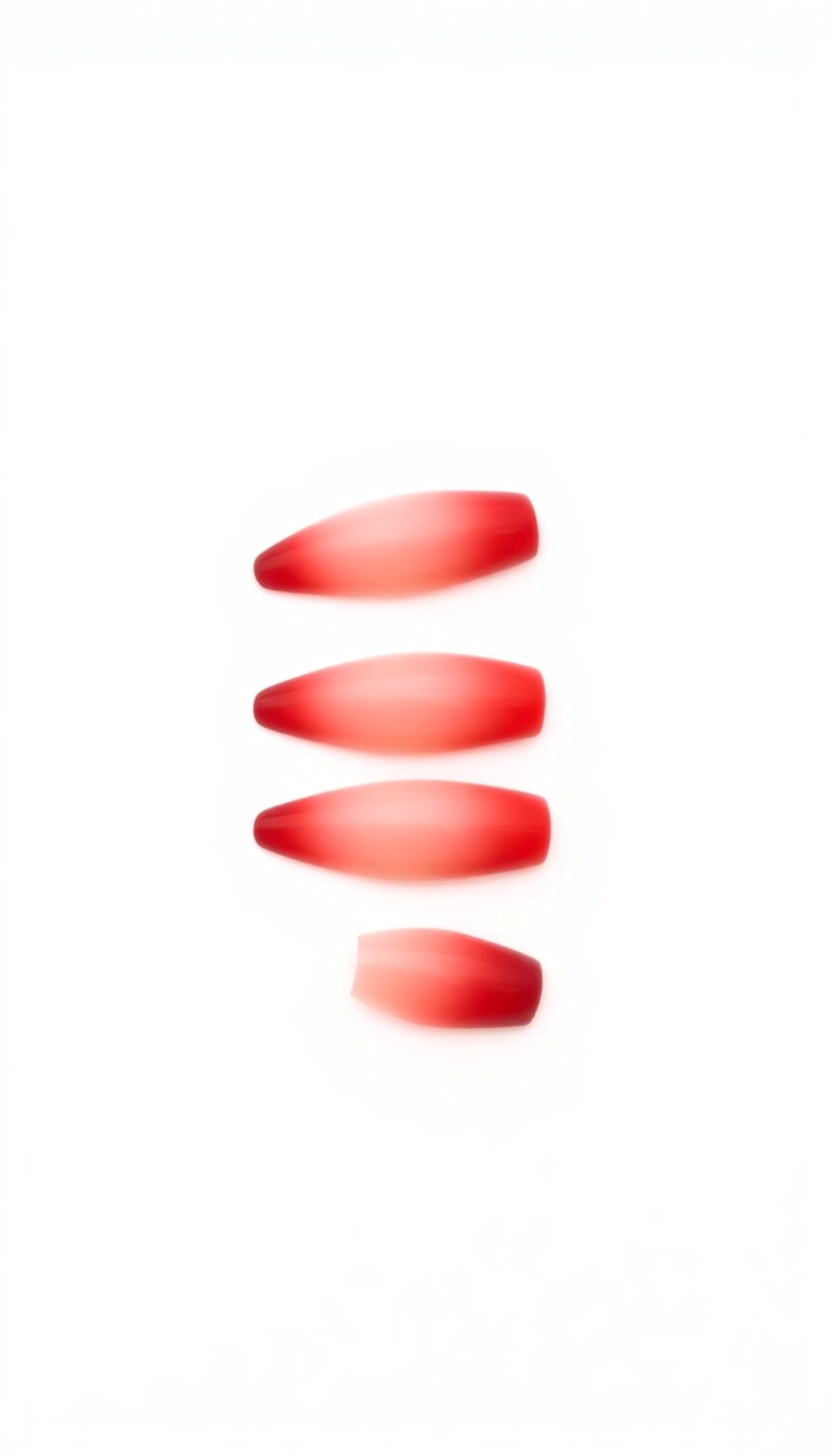 8. Warm Red Ombre Effect