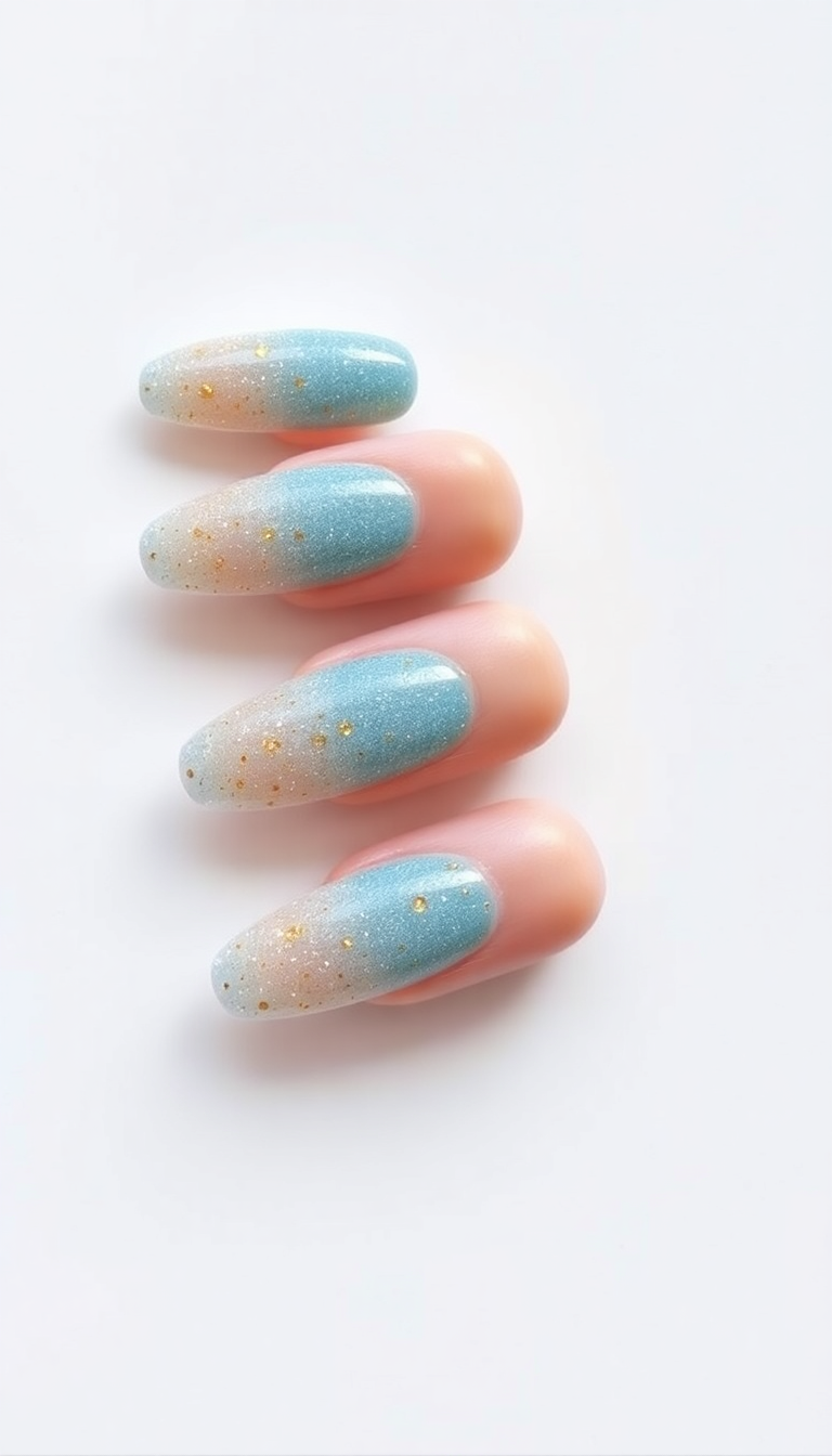 9. Beach-Inspired Glitter