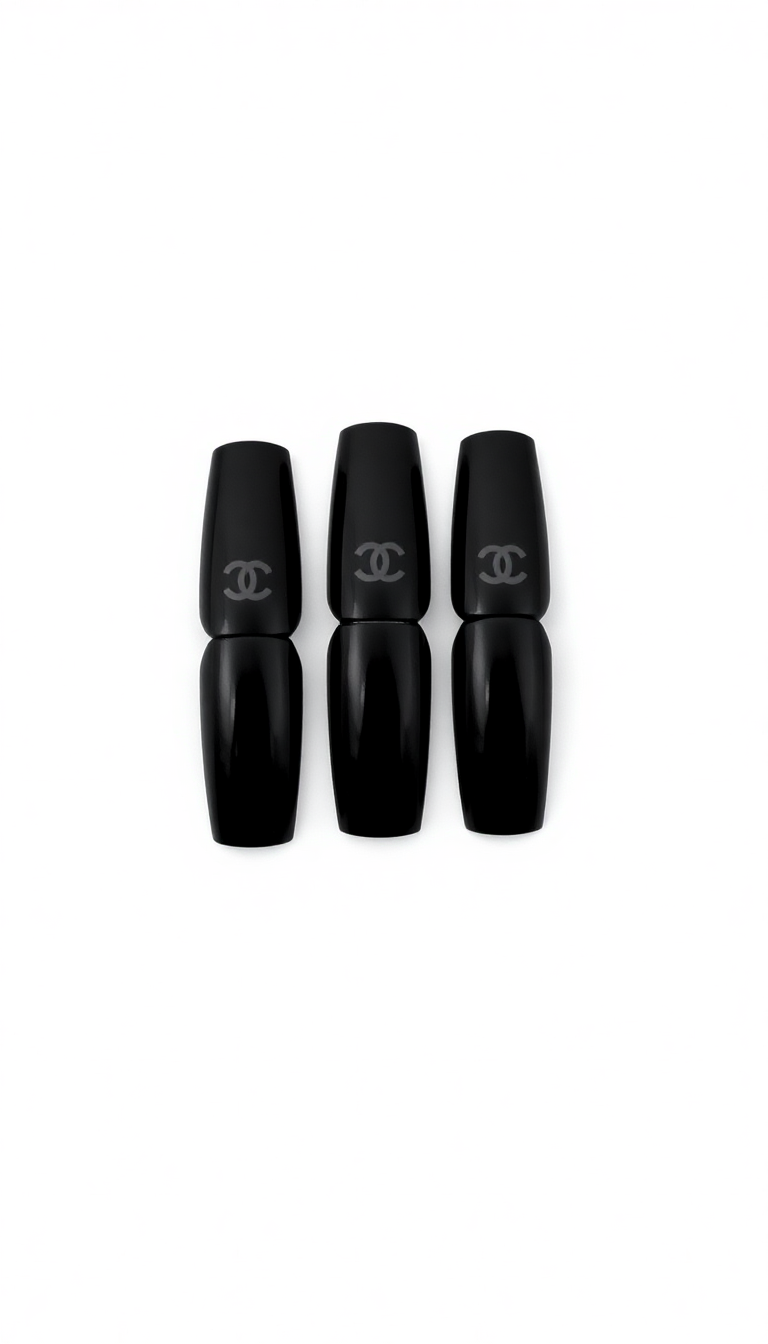 9. Bold Black and Chanel 181 Contrast