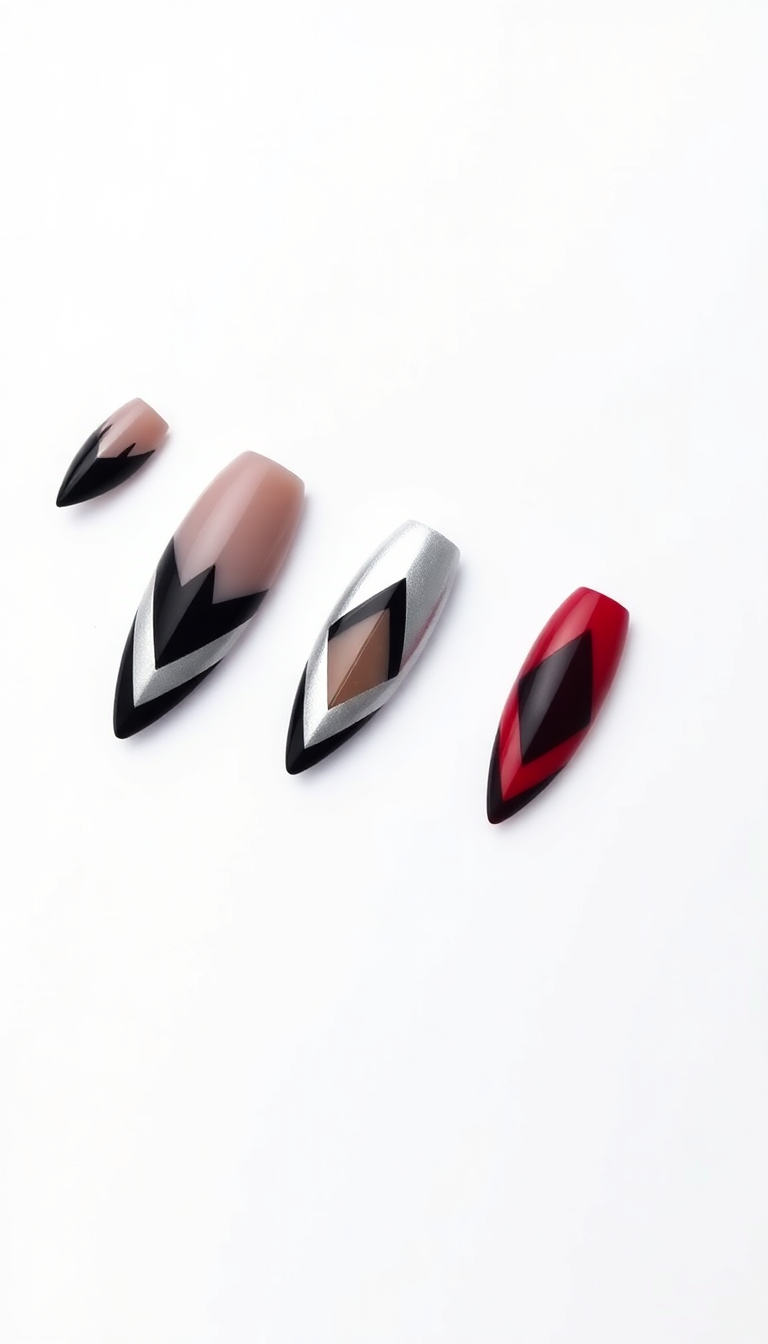 9. Edgy Arrowhead Look