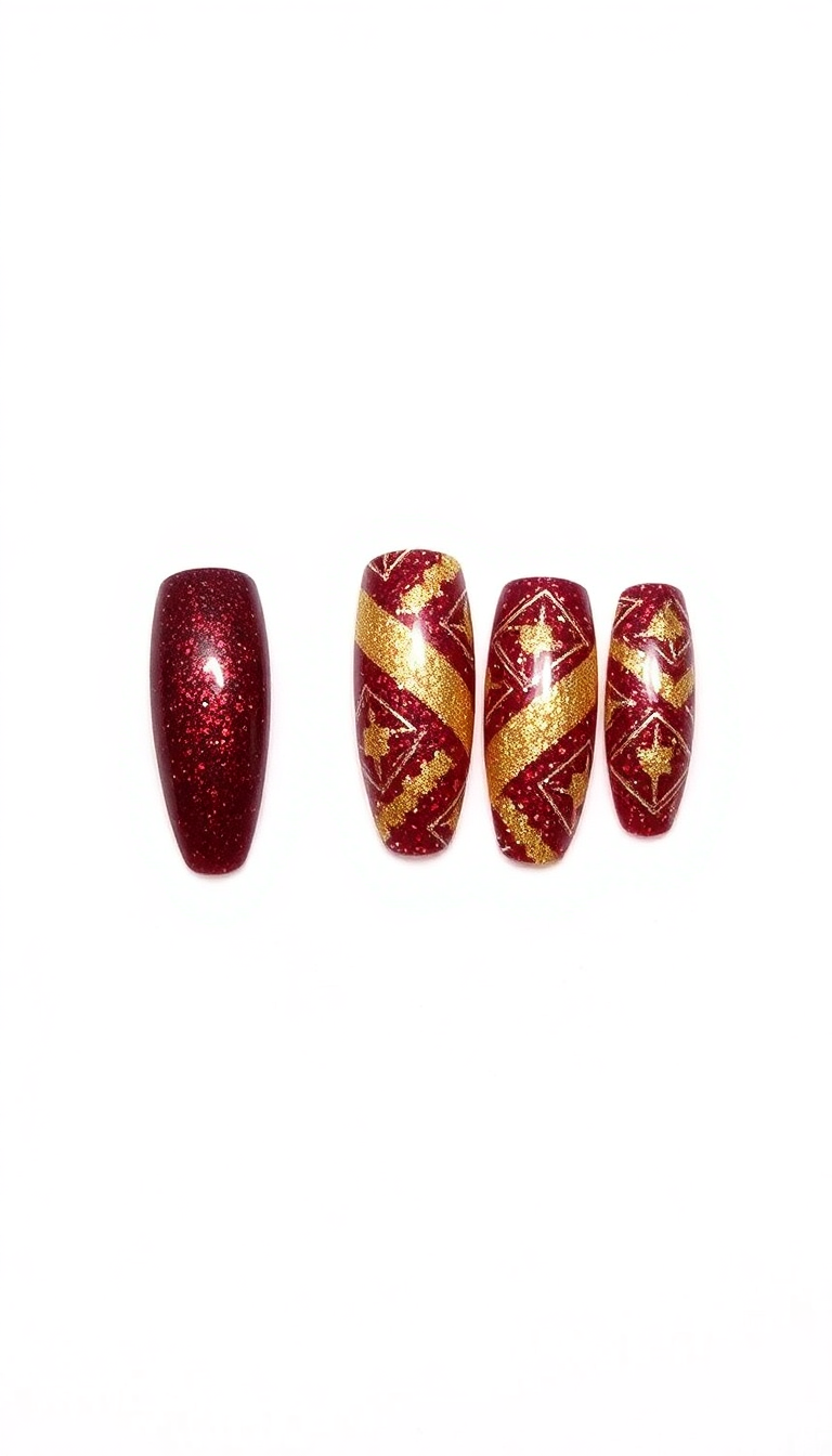 9. Glittering Garnet Geometry