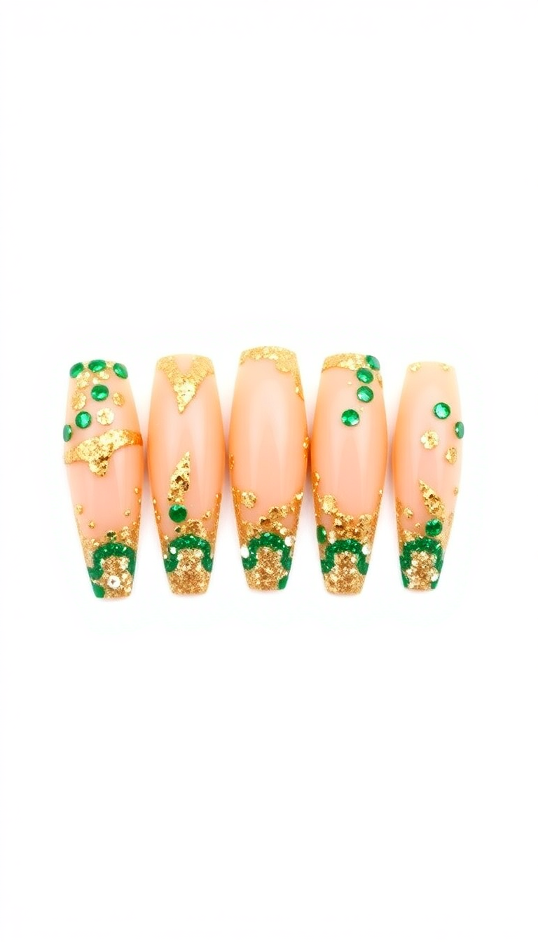 9. Green and Gold Combo