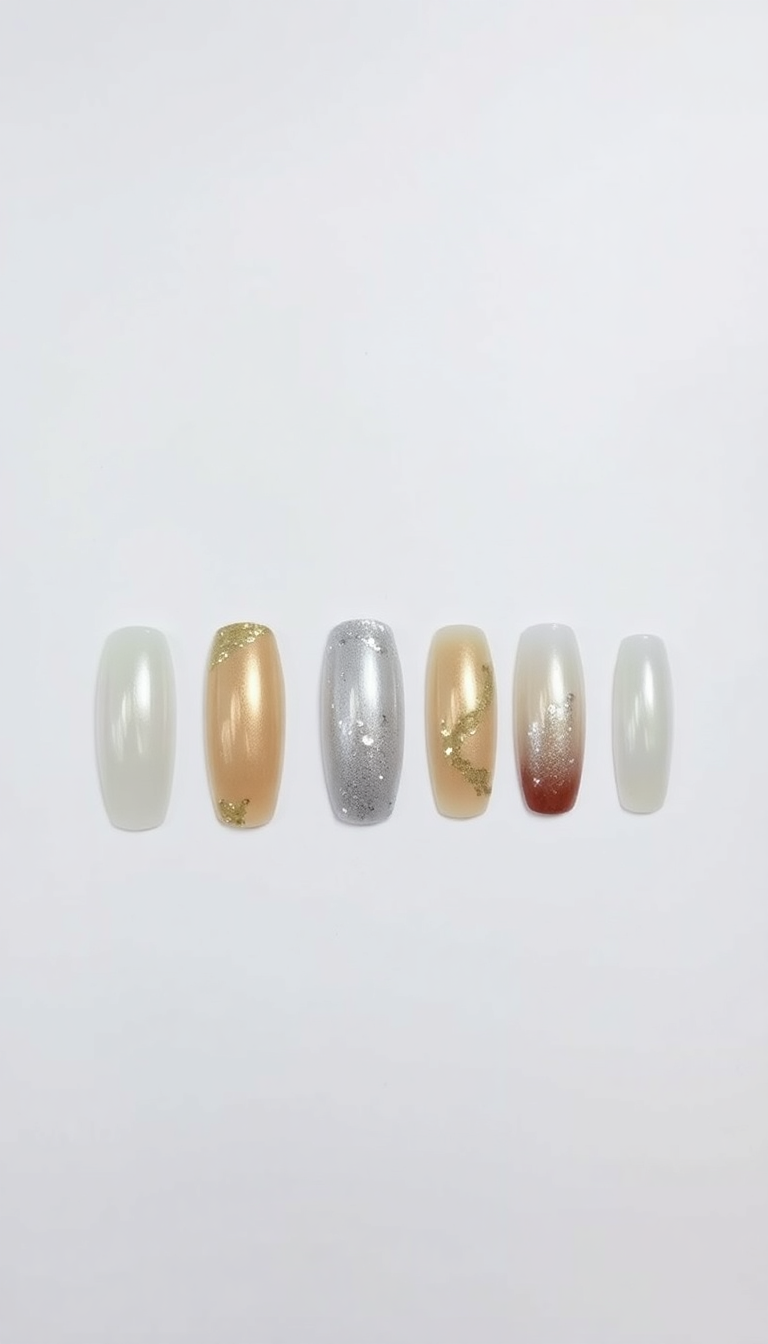 9. Luxe Metallics - Gold, Silver, and Bronze Highlights