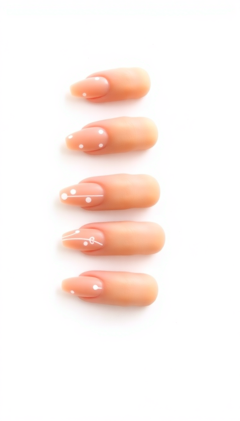 9. Nude and White Minimalism