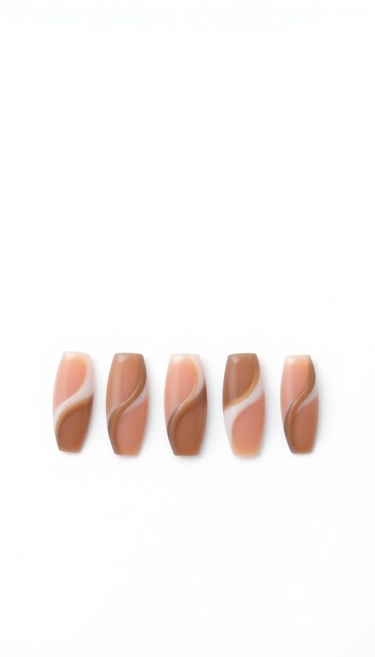 9. Sleek Taupe Twists