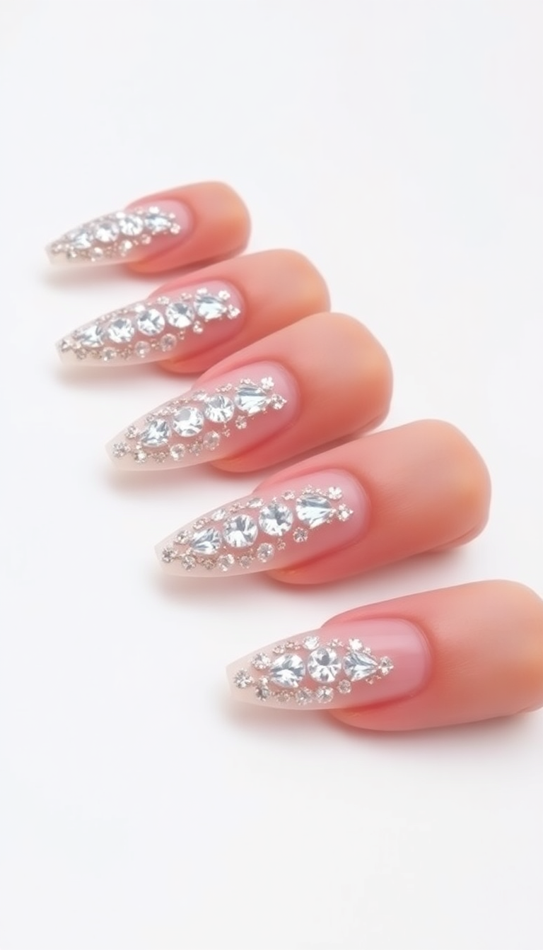 9. Sparkling Gemstone Embellishments
