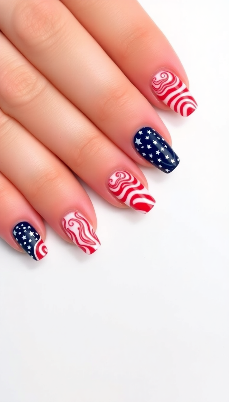 9. Star-Spangled Banner Waves