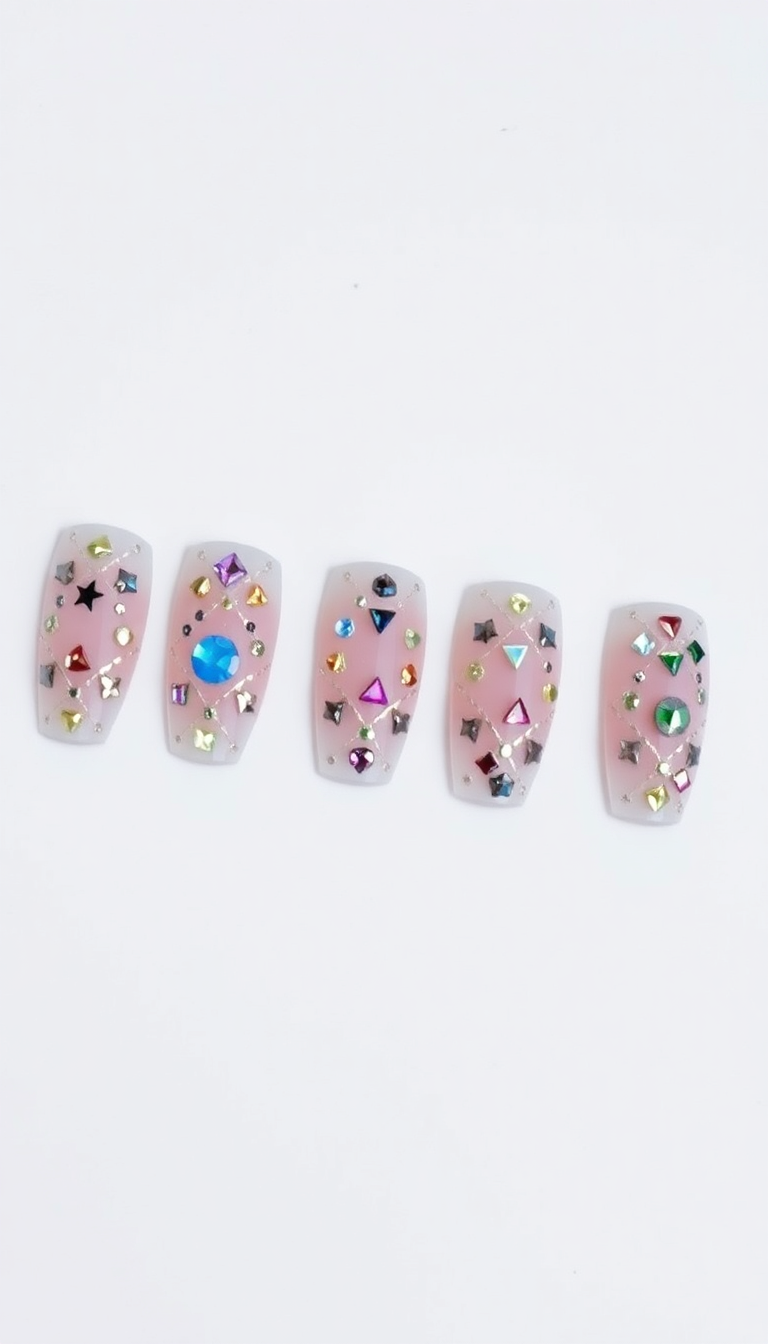 Bedazzled Press-On Nails